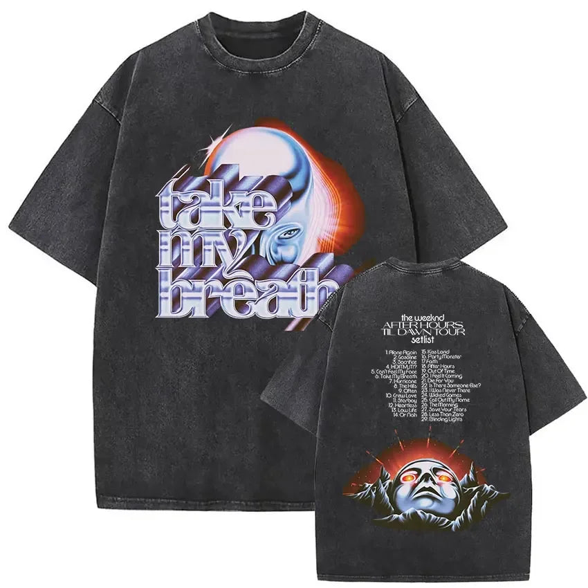 The Weeknd XO Tour 2025 Vintage Washed T-Shirts (NEW 30 DIFFERENT STYLES) – Unisex Pop and Hip Hop Tee