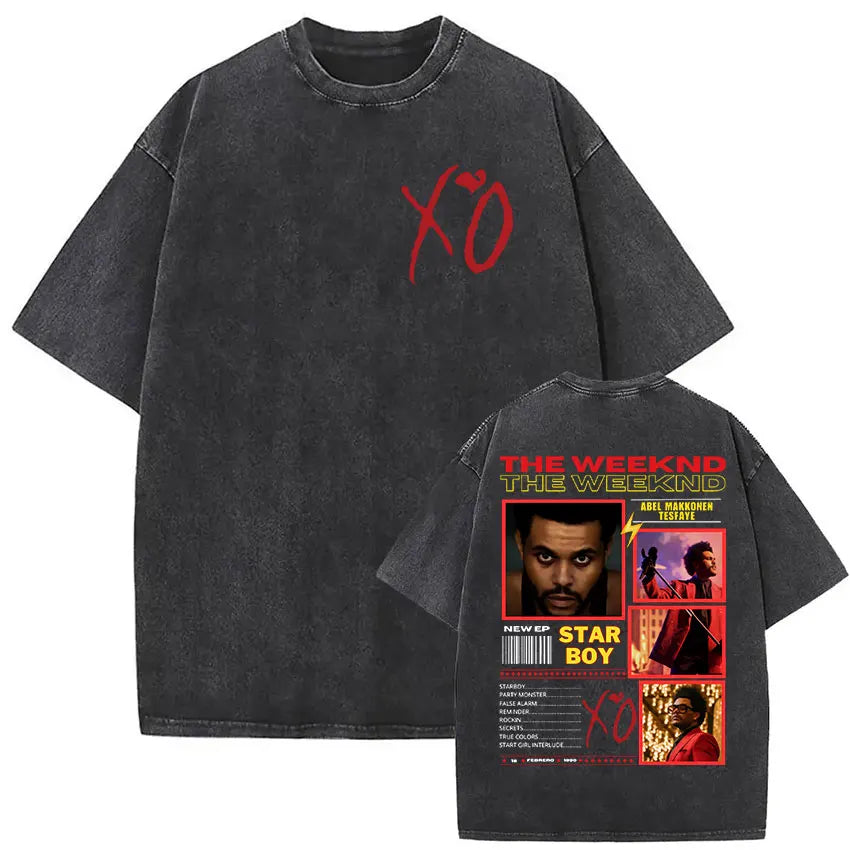 The Weeknd XO Tour 2025 Vintage Washed T-Shirts (NEW 30 DIFFERENT STYLES) – Unisex Pop and Hip Hop Tee