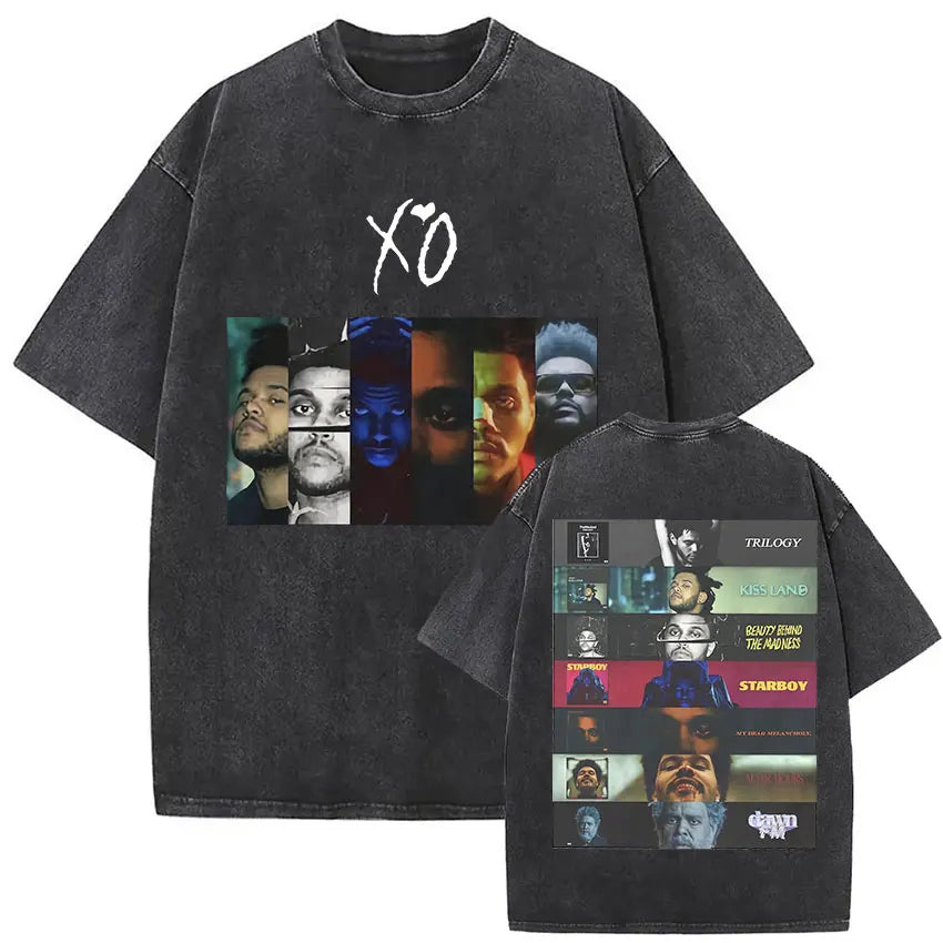 The Weeknd XO Tour 2025 Vintage Washed T-Shirts (NEW 30 DIFFERENT STYLES) – Unisex Pop and Hip Hop Tee