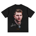 Luka Dončić Basketball Graphic T-Shirt – Unisex Sports Tee [BASKETBALL ICONS SET]