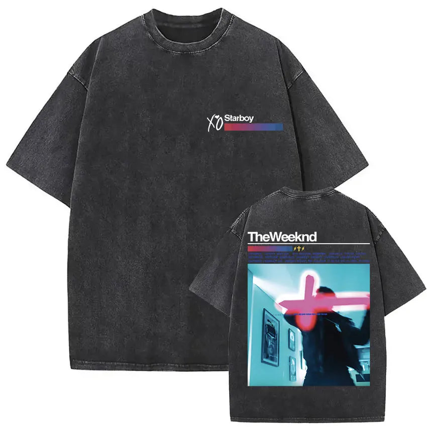 The Weeknd XO Tour 2025 Vintage Washed T-Shirts (NEW 30 DIFFERENT STYLES) – Unisex Pop and Hip Hop Tee