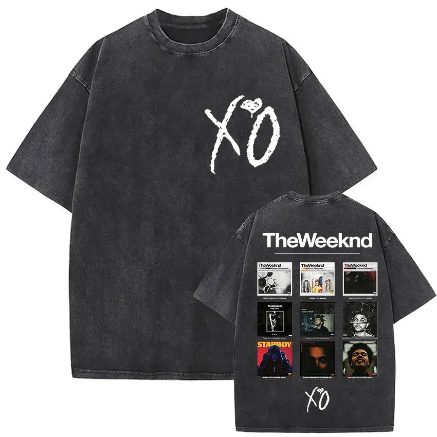 The Weeknd XO Tour 2025 Vintage Washed T-Shirts (NEW 30 DIFFERENT STYLES) – Unisex Pop and Hip Hop Tee