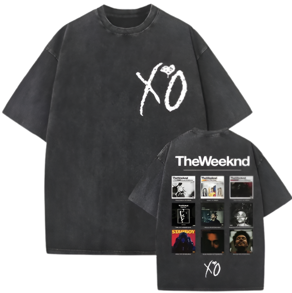 The Weeknd XO Tour 2025 Vintage Washed T-Shirts (NEW 30 DIFFERENT STYLES) – Unisex Pop and Hip Hop Tee