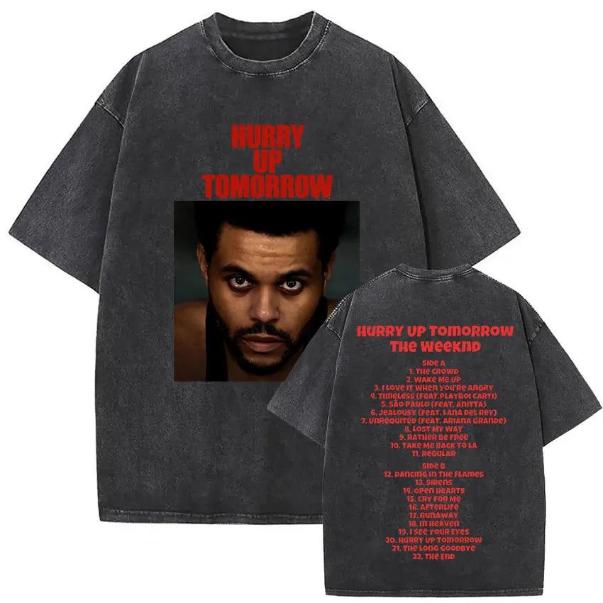 The Weeknd XO Tour 2025 Vintage Washed T-Shirts (NEW 30 DIFFERENT STYLES) – Unisex Pop and Hip Hop Tee