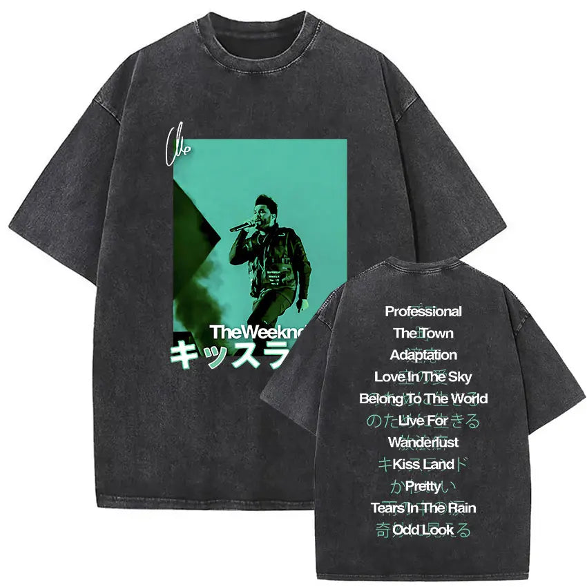 The Weeknd XO Tour 2025 Vintage Washed T-Shirts (NEW 30 DIFFERENT STYLES) – Unisex Pop and Hip Hop Tee