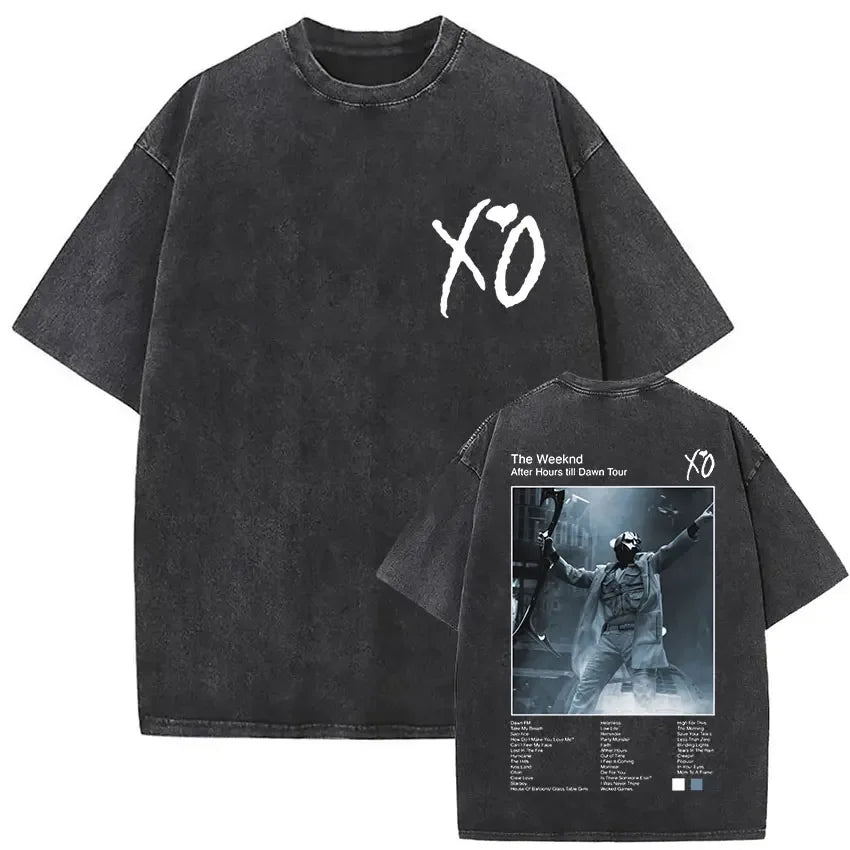 The Weeknd XO Tour 2025 Vintage Washed T-Shirts (NEW 30 DIFFERENT STYLES) – Unisex Pop and Hip Hop Tee