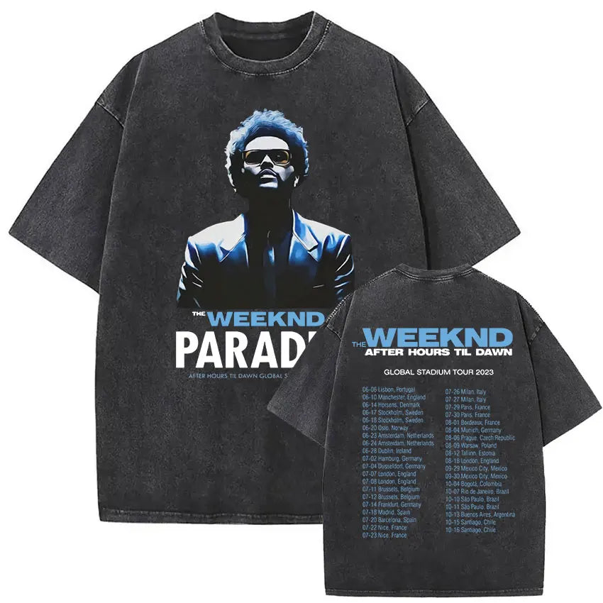 The Weeknd XO Tour 2025 Vintage Washed T-Shirts (NEW 30 DIFFERENT STYLES) – Unisex Pop and Hip Hop Tee